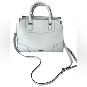 Rebecca Minkoff Gray Leather Shoulder Bag